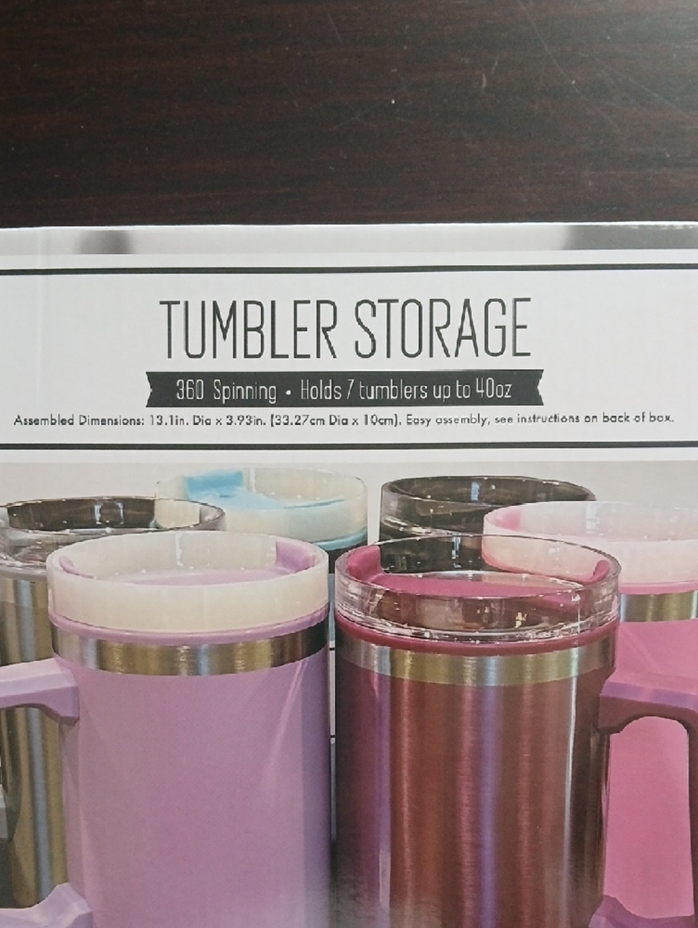 Tumbler Storage 360° Spin Organizer - Picture 6 of 10